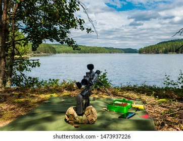 Long Range Rifle Shooting At 980 Meters