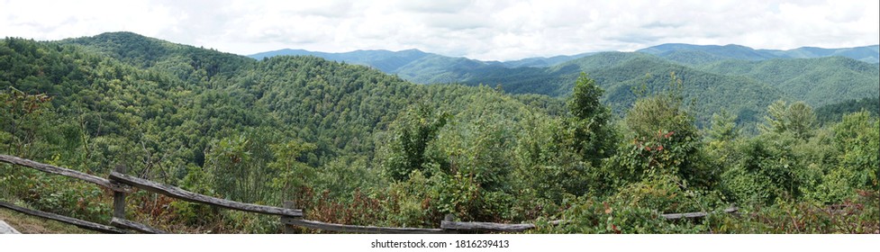 Long Range View Of Beautiful NC Mountains