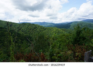 Long Range View Of Beautiful NC Mountains