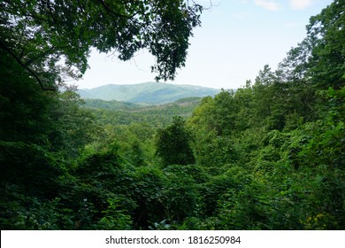 Long Range View Of Tennessee Mountains