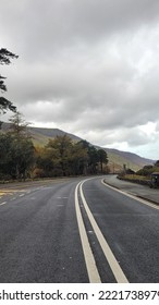 Long Road. Taken At Gwynedd, North Wales.