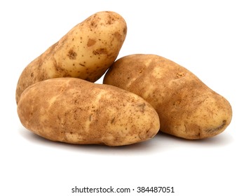 long russet potatoes - Shutterstock ID 384487051