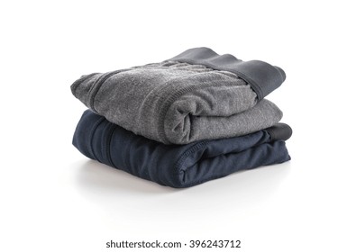 Long Underwear,  Long Johns On White Background