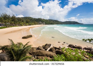 Long Waves In Kata Noi Beach 