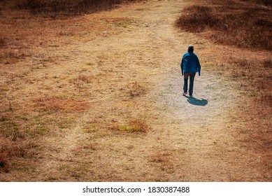 
A Long Way Down A Barren Road