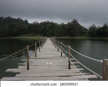 Long Wooden Bridge To The End Of The River