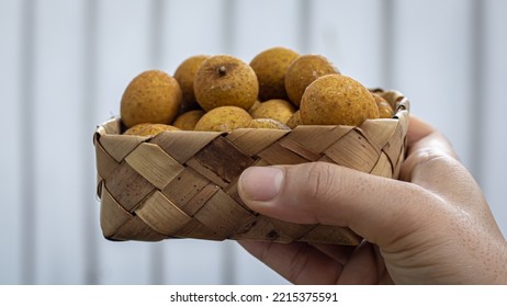 Longan Fruit Or Longan Fruit Tastes Sweet And Has Thick Skin