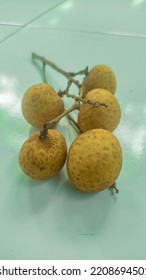 Longan. Southeast Asian Native Fruit With The Same Size As Grapes