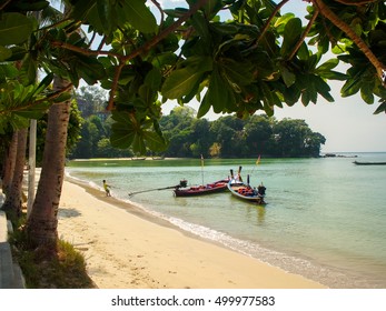 Longboat On Patong Beach