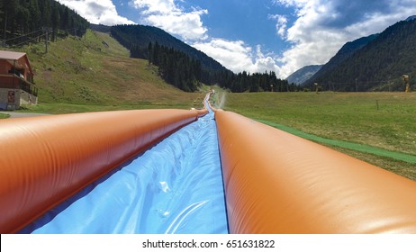 Longest Inflatable Water Slide