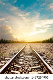 The longest railroad tracks. Trains are a group of vehicles that move along the tracks to transport goods or passengers from one place to another. Most rails usually consist of two parallel rails.