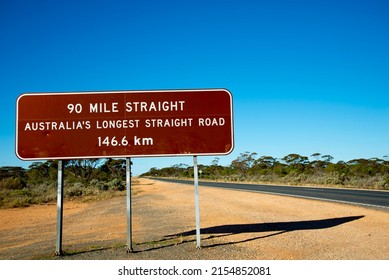 The Longest Straight Road In Australia