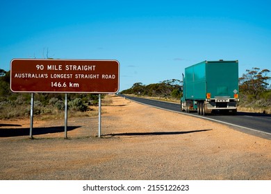 The Longest Straight Road In Australia