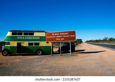 The Longest Straight Road In Australia