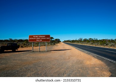 The Longest Straight Road In Australia