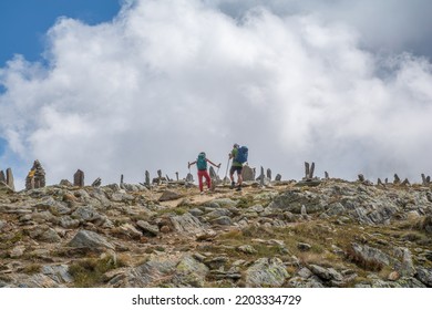 The Longet lakes on the border between the province of Cuneo and Haute Provence