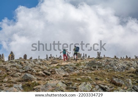 The Longet lakes on the border between the province of Cuneo and Haute Provence