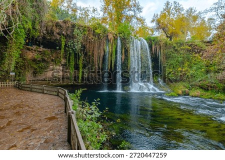 Long-Exposure Elegance at Upper Düden Waterfall