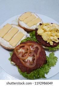 Longganisa Burger Homemade