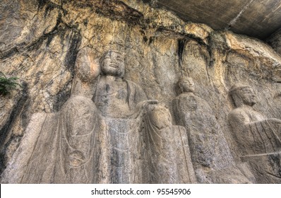 longmen grottoes luoyang henan province china