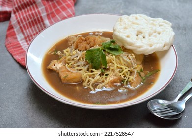 Lontong Mie Surabaya, One Of A Traditional Indonesian Food 