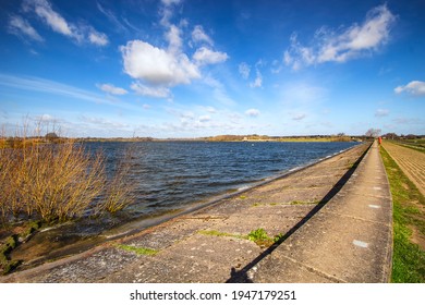 Look Out Across Alton Water In Suffolk, UK