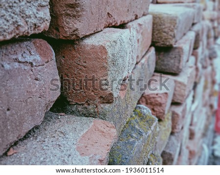 Looked deeper in the texture of the brick wall.