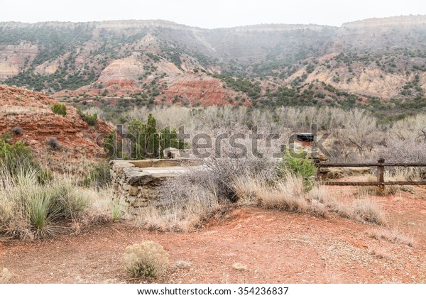 Looking Across Roof Rustic Stone Cabin Stock Photo Edit Now