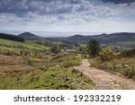 Looking across the Solway Firth above Southwick in Dumfries and Galloway, Scotland, UK.