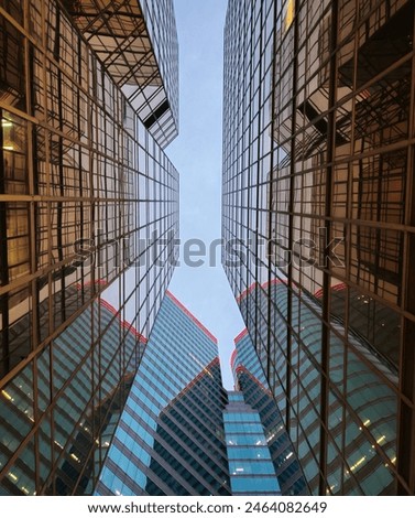 Street canyons in new York