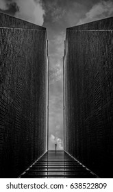 Looking up a building