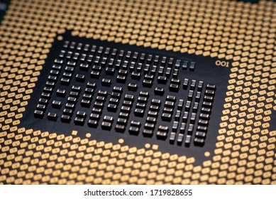 looking at the cpu socket transistors on the cpu 