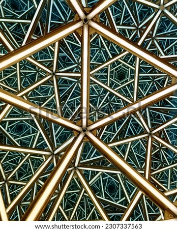 Looking directly into infinity - the endless art piece