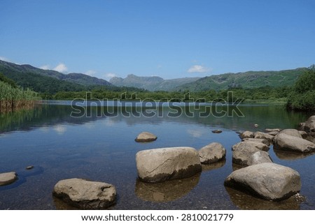 Looking down the Langdale valley. 