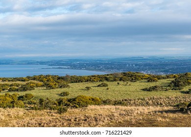 Looking Down Onto Ayr From The Viewpoint On Carrick Hill.