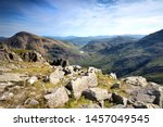 looking down to Styhead Tarn from Lingmell Fell