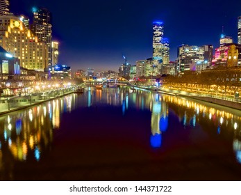 Melbourne Night Images Stock Photos Vectors Shutterstock