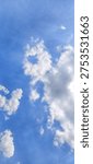 Looking up to find total tranquility wrapped in the endless, boundless shades of a magnificent sapphire blue sky