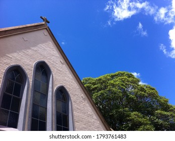 Looking Heavenward At A Church Building