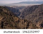 Looking Into The Far Western End of Black Canyon of the Gunnison