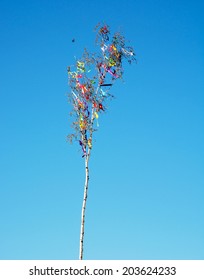 Looking Up At May Pole.