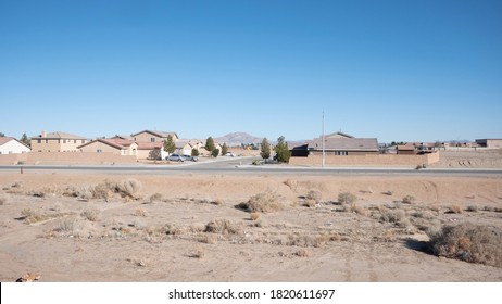 Looking Off Into The Horizon, Mount San Antonio In The Distance. 