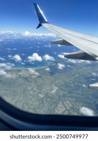 Looking out of an Airplane Window