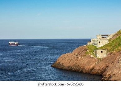 Looking Over Fort Amherst, Newfoundland.canada