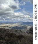 looking over mountains on the Hassan wall lookout