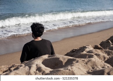 Looking at the sea