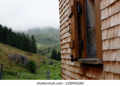 Looking Through Broken Old Window