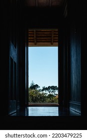 Looking Through A Doorway To The Sky