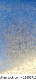 Looking Through Frost, Covering A Window