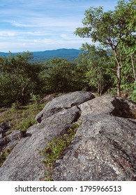 Looking Towards North Pack And Pack Monadnock From Crotched Mountain In Francestown New Hampshire